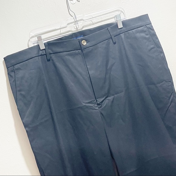 FALLS CREEK Men’s Straight No Iron Khaki Pants - Picture 6 of 7